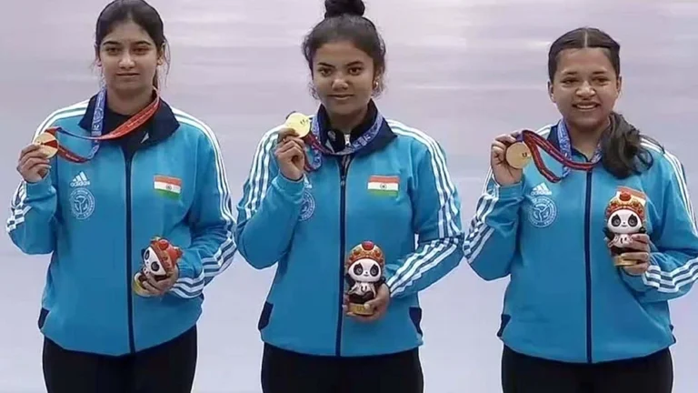 ہندوستان کی نشانہ بازی کی ٹیم نے دو طلائی اور دو چاندی کے تمغے جیتے