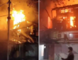 Seven houses, one destroyed by fire in Kolkata