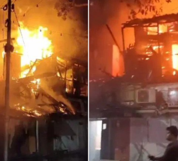 Seven houses, one destroyed by fire in Kolkata