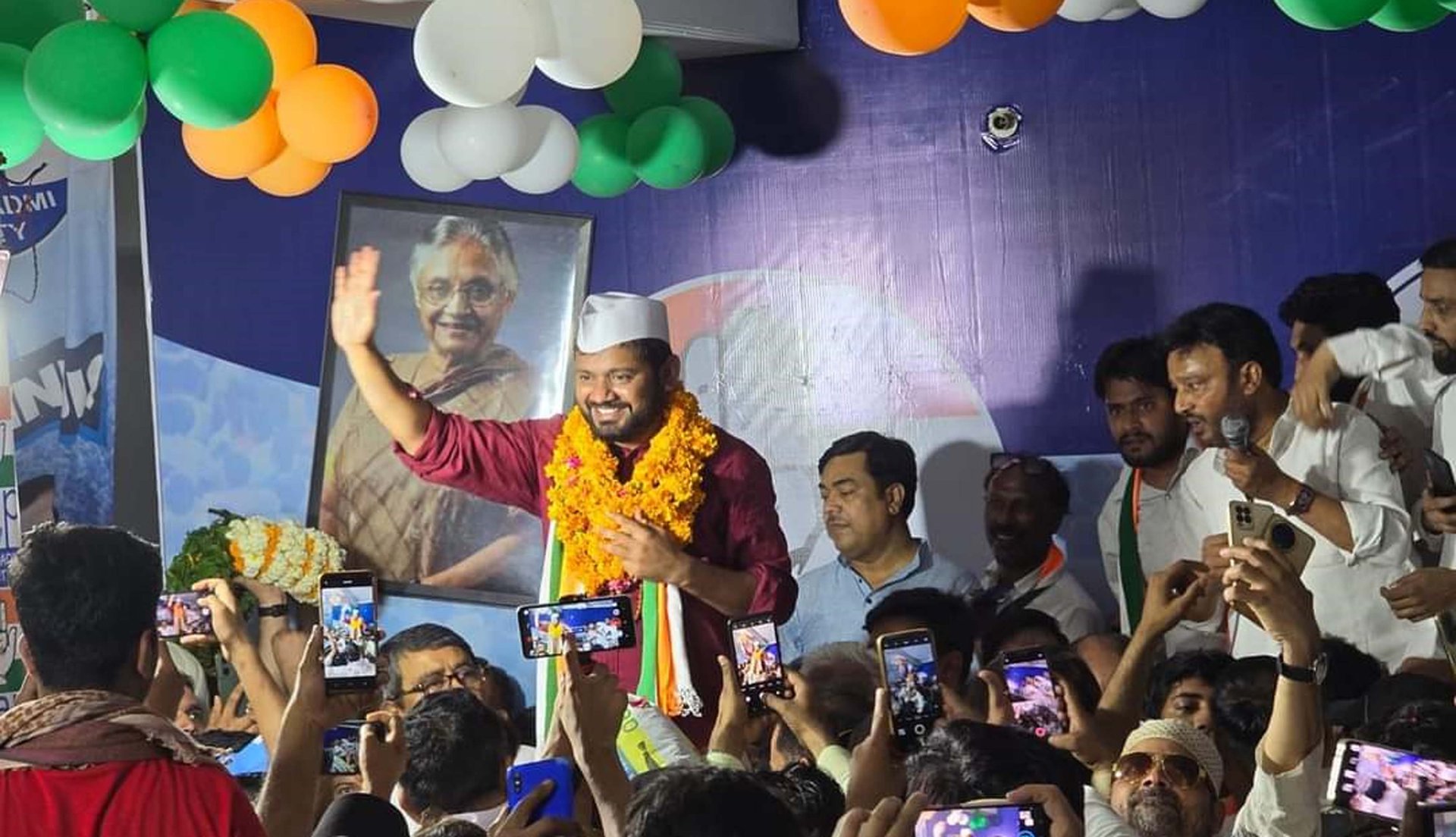 دہلی: کانگریس امیدوار کنہیا کمار نے کیا موجپور میں انتخابی دفتر کا افتتاح