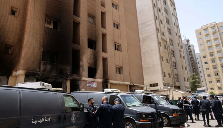 کویت: رہائشی عمارت میں آگ لگنے سے 41 افراد جاں بحق، 30 سے زیادہ ہندوستانی کارکن شامل