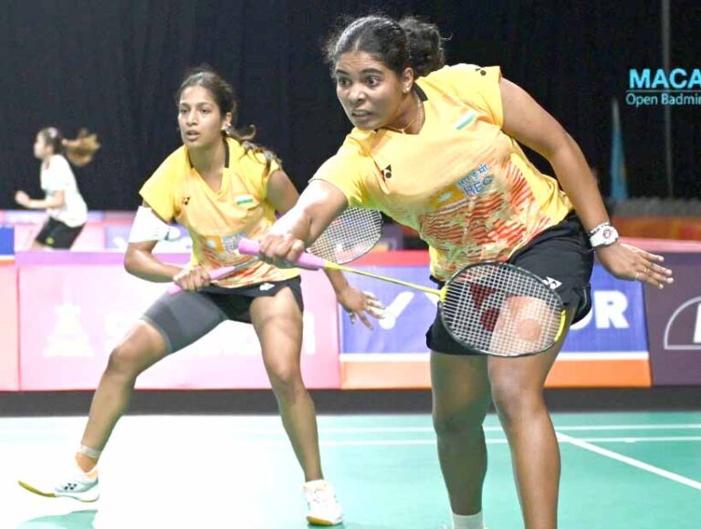 ہندوستان کی مہم کا اختتام ترشا جولی۔گایتری گوپی چند کی شکست کے ساتھ ہوا