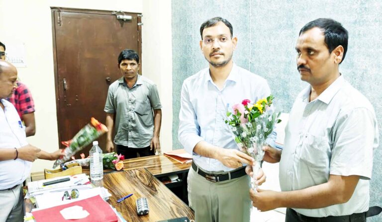 سدیپ ایکا نےرام گڑھ صدر کے 28ویں سرکل آفیسر کے طور پر چارج سنبھالا