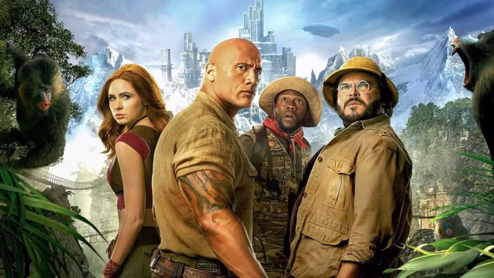 Hollywood Movie jumanji 3 Poster Released