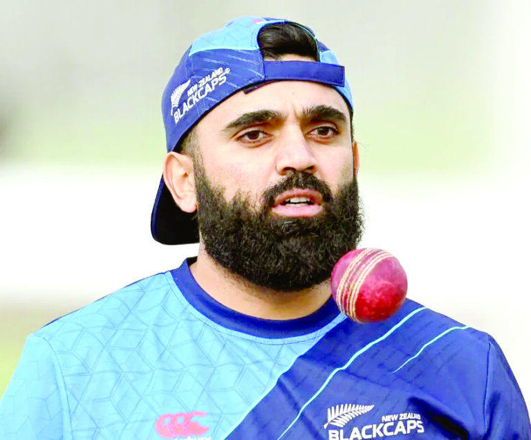 اعجاز پٹیل اور ٹام بلنڈل کی ویسٹ انڈیز کے خلاف تیسرے اور آخری ٹیسٹ کیلئے کیوی اسکواڈ میں واپسی