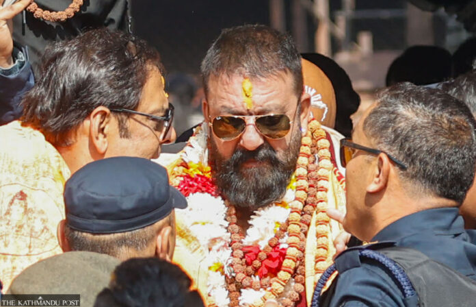 Sanjay Dutt in Nepal